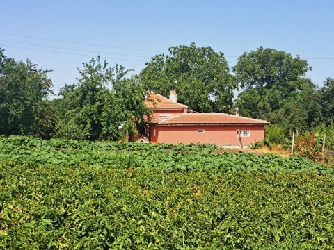 For sale renovated one-storey house in the village of Krumovo Gradishte, Karnobat municipality