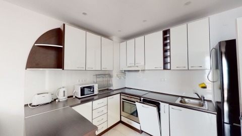 Spacious two-bedroom apartment with panoramic sea views in Privilege Fort Beach complex