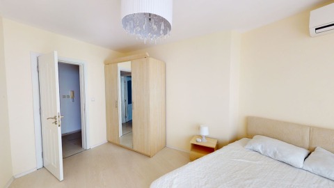 Spacious two-bedroom apartment with panoramic sea views in Privilege Fort Beach complex