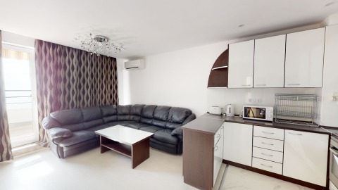 Spacious two-bedroom apartment with panoramic sea views in Privilege Fort Beach complex