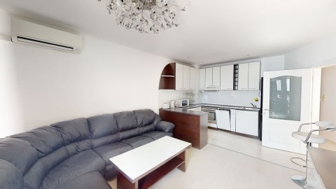 Spacious two-bedroom apartment with panoramic sea views in Privilege Fort Beach complex