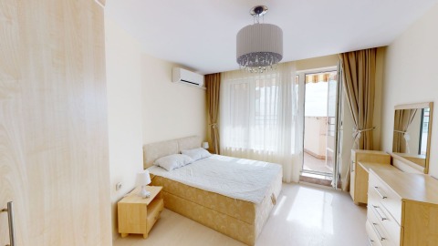 Spacious two-bedroom apartment with panoramic sea views in Privilege Fort Beach complex