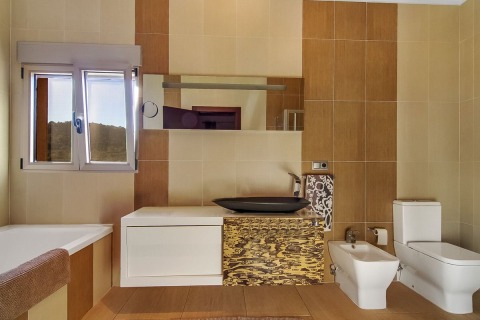 Луксозна вила с уникален дизайн и гледка към морето в Явеа, Аликанте Испания