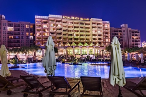 Stylish studio just 70 meters from the beach in a unique 5⭐ resort complex – Sunny Beach