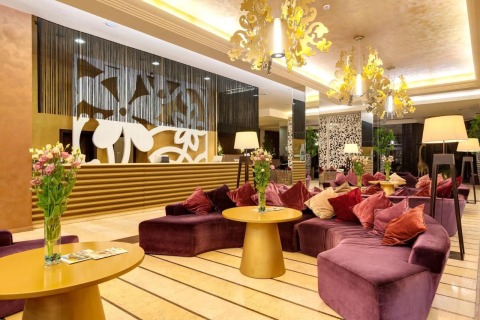 Stylish studio just 70 meters from the beach in a unique 5⭐ resort complex – Sunny Beach