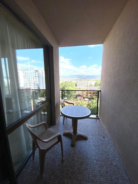 Stylish studio just 70 meters from the beach in a unique 5⭐ resort complex – Sunny Beach