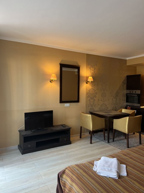 Stylish studio just 70 meters from the beach in a unique 5⭐ resort complex – Sunny Beach