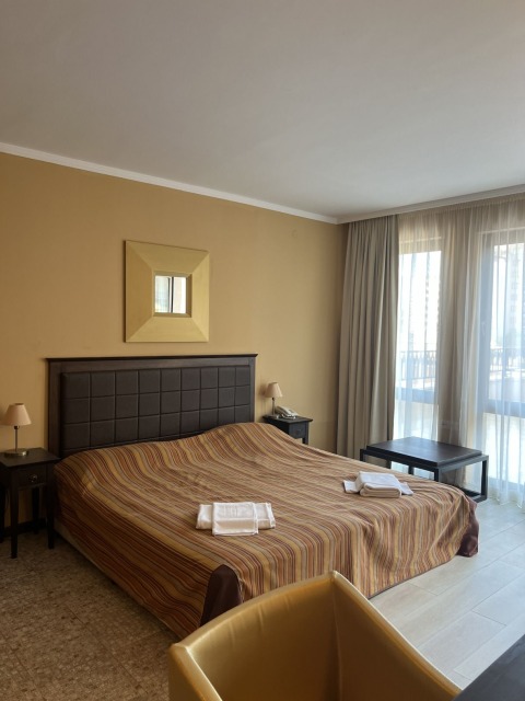 Stylish studio just 70 meters from the beach in a unique 5⭐ resort complex – Sunny Beach