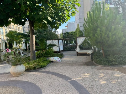 Three-room furnished apartment for year-round living with SPA and indoor pool