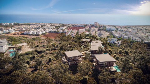 Large Luxury Eco villa 4+1 with swimming pool near the sea in Protaras