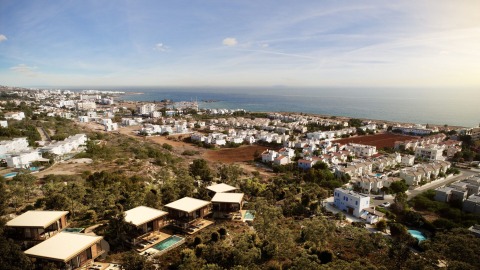 Large Luxury Eco villa 4+1 with swimming pool near the sea in Protaras