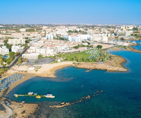 Large Luxury Eco villa 4+1 with swimming pool near the sea in Protaras