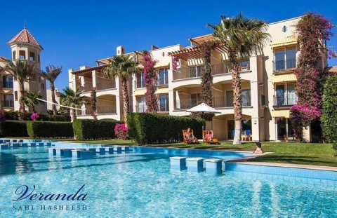 Airy studio by the beach, installment purchase option, Veranda Sahl Hasheesh, top price, Egypt