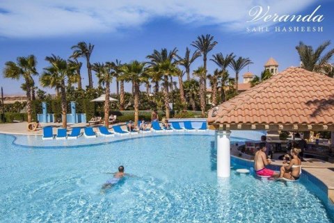 Airy studio by the beach, installment purchase option, Veranda Sahl Hasheesh, top price, Egypt