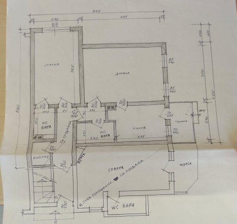 Многокомнатная квартира в самом центре Несебра