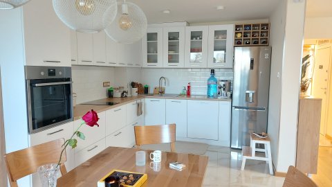 Luxuriously renovated and fully furnished four-bedroom brick apartment