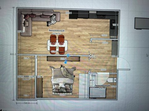 Flat 1 bedroom + kitchen 58 m², Burgas, Burgas, Bulgaria