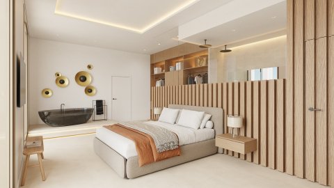 Exclusive villas with pool and private garden, Castillo de Montemar