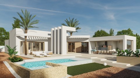 Exclusive villas with pool and private garden, Castillo de Montemar