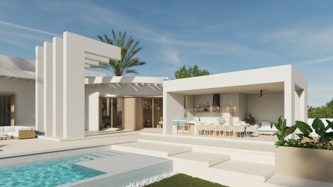 Exclusive villas with pool and private garden, Castillo de Montemar