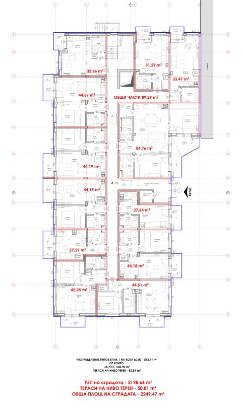 Flat studio apartment 33 m², Nesebar, Sveti Vlas, Bulgaria