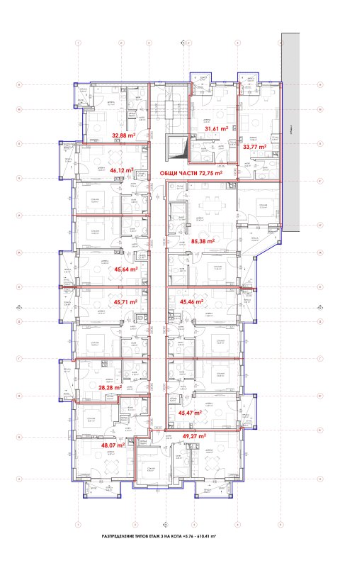 Flat studio apartment 33 m², Nesebar, Sveti Vlas, Bulgaria