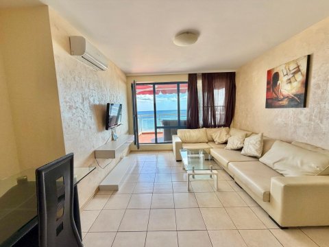 We offer a large one-bedroom apartment in Sunny Beach with sea views!