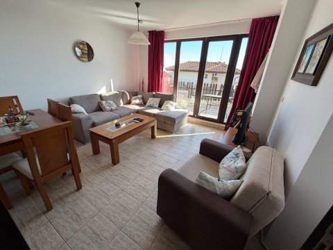 Two-room duplex apartment with panoramic sea views in Košaritsa