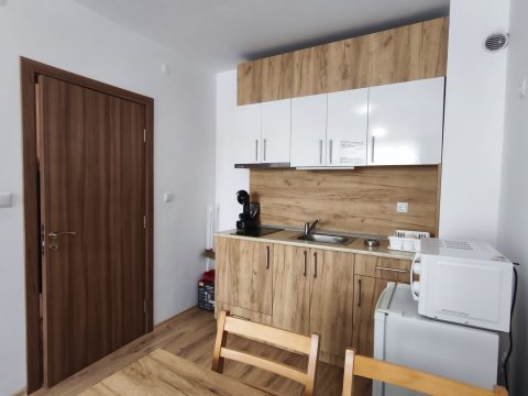 Spacious one-bedroom apartment in the gated complex Chateau Aheloy 2 with swimming pools in Aheloy