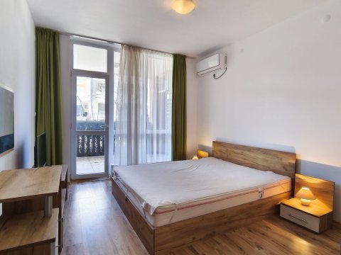 Spacious one-bedroom apartment in the gated complex Chateau Aheloy 2 with swimming pools in Aheloy