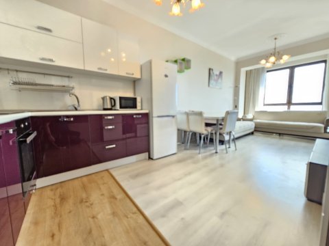 One-room apartment with panoramic sea view in the "Azure Beach" residence, Burgas, Zornica district