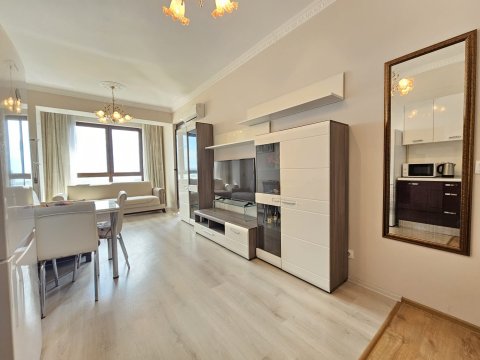 One-room apartment with panoramic sea view in the "Azure Beach" residence, Burgas, Zornica district