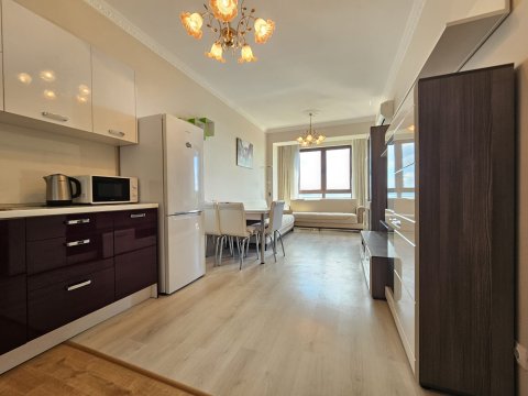 One-room apartment with panoramic sea view in the "Azure Beach" residence, Burgas, Zornica district
