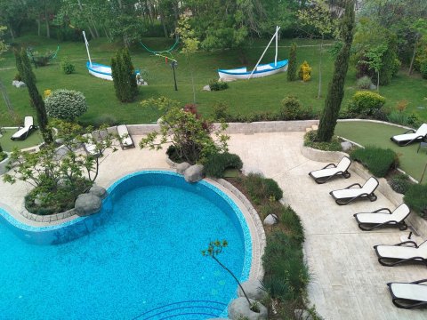 🌟 Beautiful luxury three-bedroom apartment in Harmony Suites Grand Resort, Sunny Beach 🌴