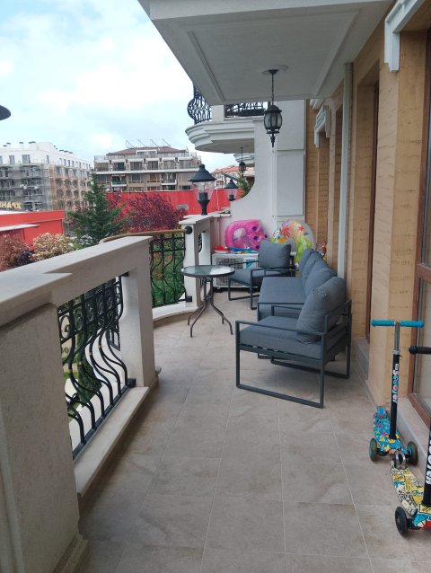 🌟 Beautiful luxury three-bedroom apartment in Harmony Suites Grand Resort, Sunny Beach 🌴