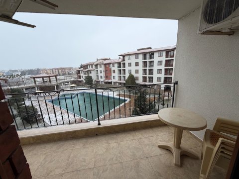 Two-Bedroom Apartment in Apollon 6 Complex with Pool View