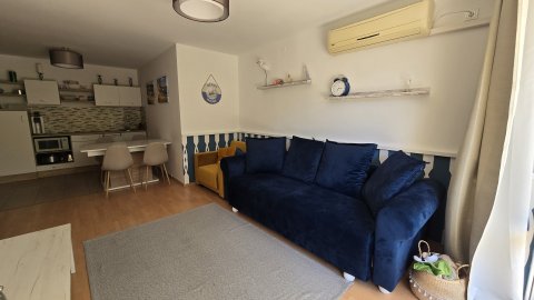 One room with new furniture at the Crown Fort Club