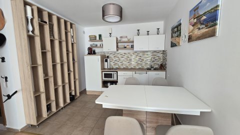 One room with new furniture at the Crown Fort Club