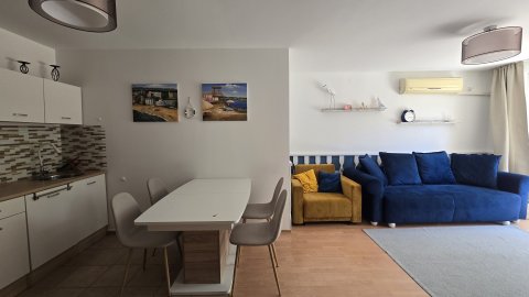 One room with new furniture at the Crown Fort Club