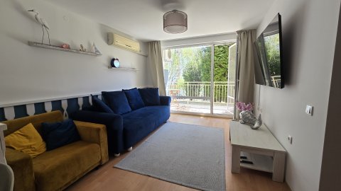 One room with new furniture at the Crown Fort Club