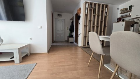 One room with new furniture at the Crown Fort Club