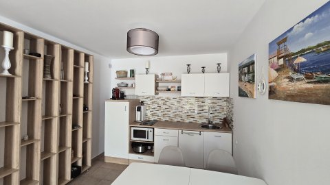 One room with new furniture at the Crown Fort Club