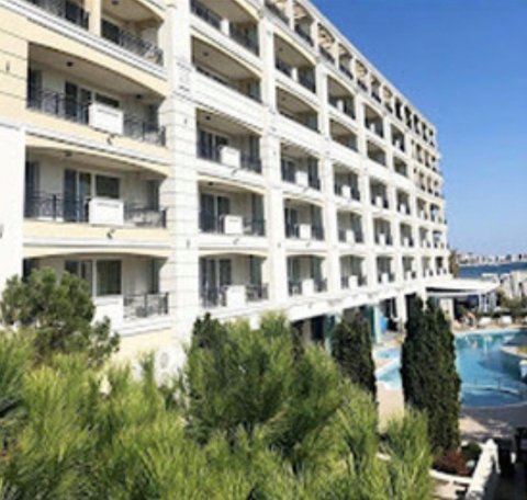 Large studio on the first line in the SPA complex in Pomorie