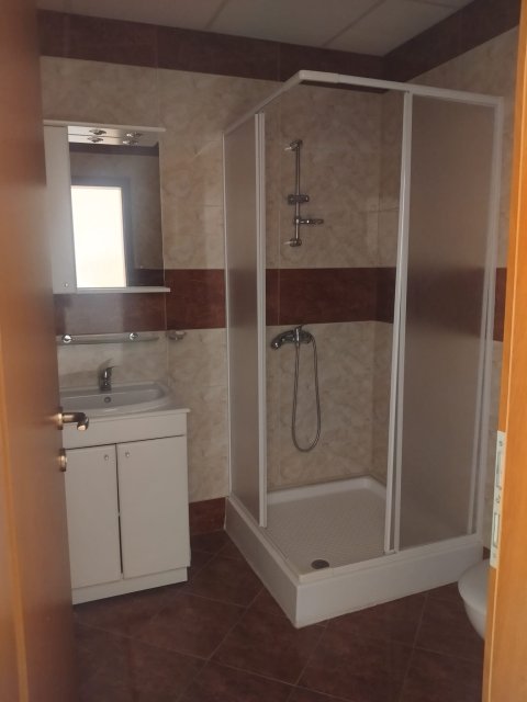Spacious two-bedroom apartment in the first row to the sea in Privilege Fort, Elenite