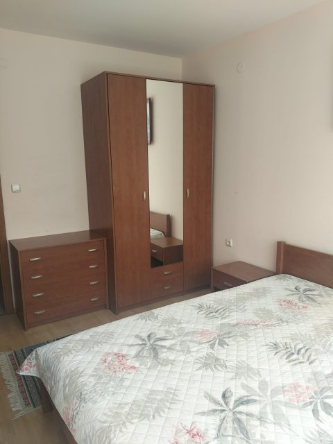 Spacious two-bedroom apartment in the first row to the sea in Privilege Fort, Elenite