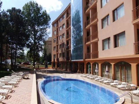Furnished one-bedroom apartment for sale in Sunny Sea Palace complex, Sunny Beach