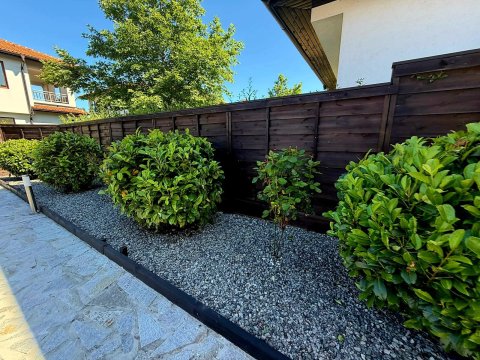 Luxurious two-story house with private garden and swimming pool in the gated complex Floral Meadows