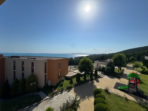 Spacious studio with sea view in Crown Fort Club – Sveti Vlas