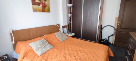 Однокомнатная квартира с частичным видом на море в комплексе Villa Briz, Свети Влас, Болгария.