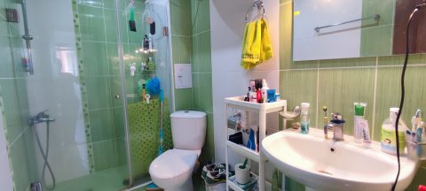 Однокомнатная квартира с частичным видом на море в комплексе Villa Briz, Свети Влас, Болгария.